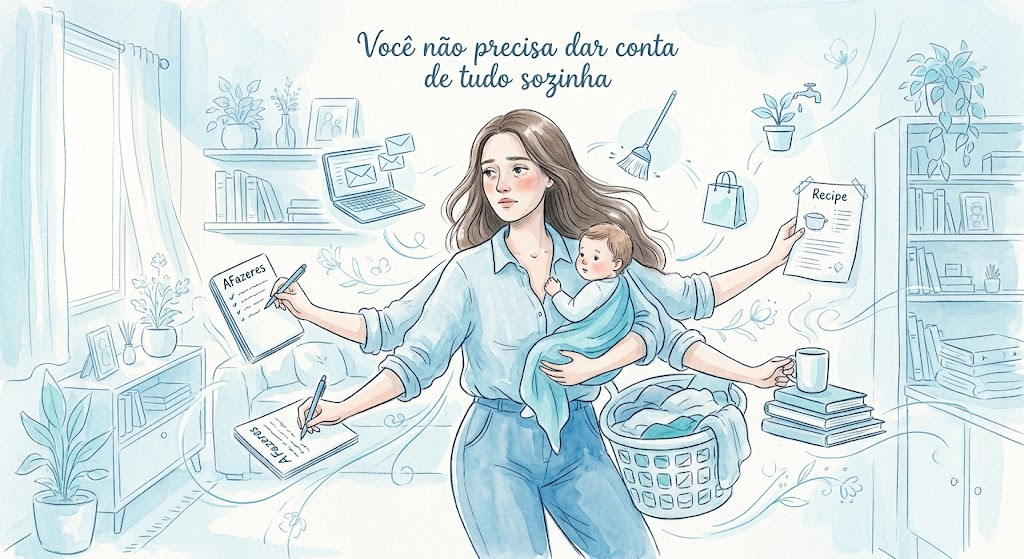 Você não precisa dar conta de tudo sozinha
